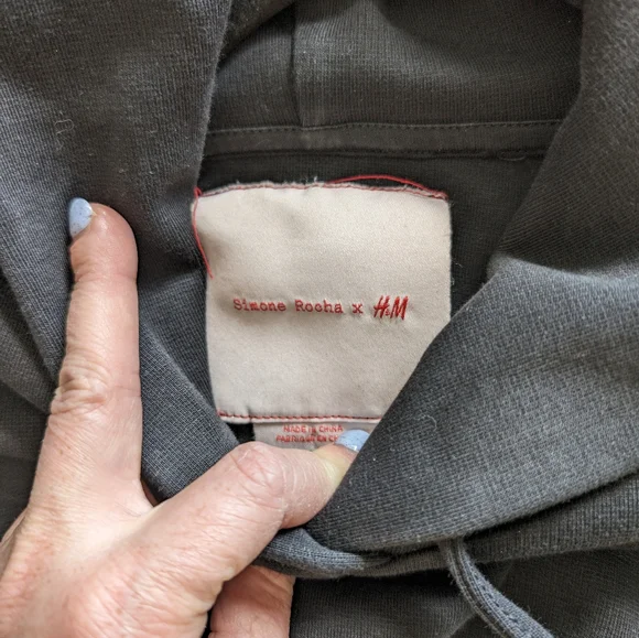 Simone Rocha Black Hoodie - Picture 5 of 8